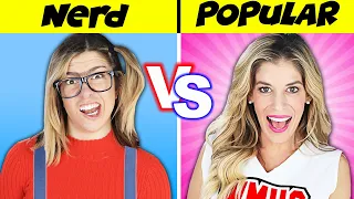 How to WIN a DATE! Nerd Vs Popular Girl Challenge to Reveal Rebecca's Secret