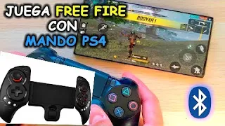 🔥como jugar free fire con mando,gamepad,PS4,Xbox one,keyboard🔥