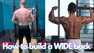 Fastest and Easiest way to Build a WIDE Back (V Taper)