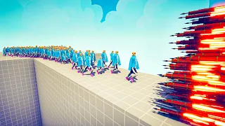 100x SANS vs EVERY RANGED GOD - Totally Accurate Battle Simulator TABS