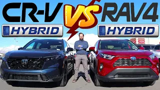 2024 Honda CR-V Hybrid VS 2024 Toyota RAV4 Hybrid: Which Hybrid Is Best?