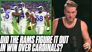 Rams Prove They Can Beat Good Teams, Take Down Cardinals | Pat McAfee Reacts