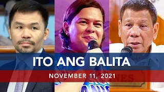 UNTV: ITO ANG BALITA | November 11, 2021