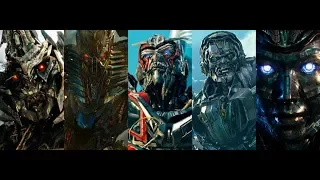 Villains Tribute Transformers 1-5 - Maschines - All Good Things - Music Video