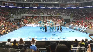 NU PEP SQUAD - UAAP CHEERDANCE COMPETITION 2017 (Side View)