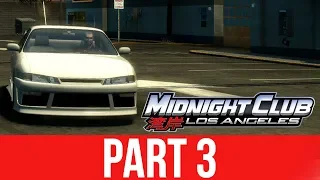 MIDNIGHT CLUB LOS ANGELES XBOX ONE Gameplay Walkthrough Part 3 - I ALMOST LOST IT !!!