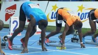 2017 Usain Bolt breaks Indoor World Record on 100m HD