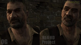 Resident Evil 4 Ultimate HD Edition | Village Comparison 1 | OG vs RE4 HD Project (WIP)