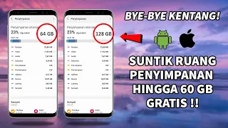 Cara Menambah Ruang Penyimpanan Internal 60 GB Gratis Untuk Android dan iPhone