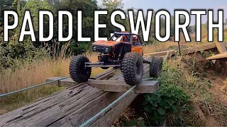 Axial Capra takes on the IMPOSSIBLE CRAWLER COURSE (Paddlesworth RC)