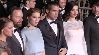 Colin Farrell, Rachel Weisz, Lea Seydoux and more on the red carpet of The Lobster in Cannes