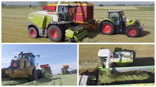 100HA Grass Silage | Claas Jaguar 940 | Claas Ares/Arion/Axion | Joskin | Schuitemaker | gras 2021