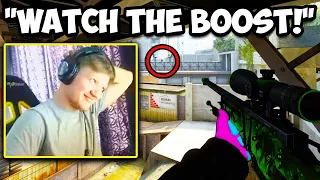 S1MPLE OUTSMARTED THEIR HUGE BOOST! STEWIE2K CLEAN AWP PLAYS! CS:GO Twitch Clips