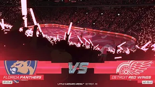 NHL 24 Gameplay Game  61 - Panthers vs Red Wings (Superstar) [4K 60fps]