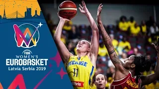 Sweden v Montenegro - Highlights - FIBA Women's EuroBasket 2019