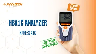 HbA1c Analyzer | Xpress A1c | POC Analyzer | Glycohemoglobin (HbA1c) | Accurex Biomedical