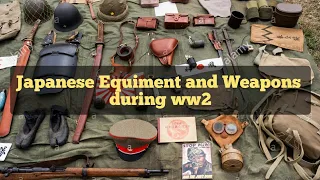 Japanese equipment and weapons use during ww2  - final part 5