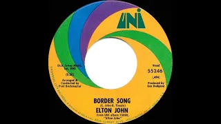 1970 Elton John - Border Song (stereo 45)