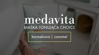 MEDAVITA Choice Mask Karmelowa / Caramel do włosów koloryzująca