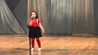 Песня "Ben"  Азалия (8 year old singing)