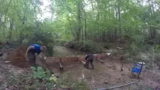 My brother built another dam with his friend.