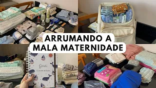 ORGANIZANDO A MALA MATERNIDADE DO BEBÊ E MAMÃE & DICAS