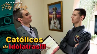 ⚠️ COMPROVADO com a BÍBLIA: os católicos são IDÓLATRAS!