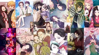 All ships in demon slayer or kimetsu no yaiba sugar crash edit