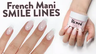 Perfect French Smile Line using Dip Powder