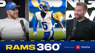 Rams 360: Tutu Atwell Mic'd Up, Sean McVay Recaps Week 2 vs. 49ers & Jonah Williams on Rams Revealed