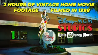 Restored Home Movie: Visiting Disney MGM (Hollywood) Studios in 1998  (HD 50FPS)