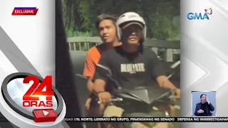 Isa sa na-videohan na tumangay ng gadgets ng 2 gumagawa ng music video, arestado | 24 Oras