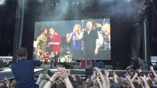 Dave Grohl - "I think I just broke my leg" Sweden 2015