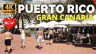 PUERTO RICO Gran Canaria 2024🔴Beach to Passarella Shopping Centre