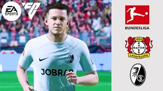 EA Sports FC 24 - Leverkusen Vs. Freiburg - Bundesliga 23/24 Matchday 9 | Full Match