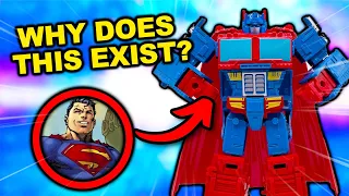 I bought the WEIRDEST BOOTLEG Transformer! - Superman Optimus Prime