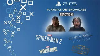PlayStation Showcase 2021 Reaction! | KOTOR, Wolverine, Spider-Man 2, God of War: Ragnarok!