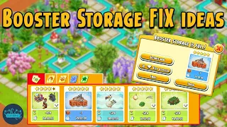 Hay Day-BOOSTER STORAGE Fix Ideas!! How to FIX the Booster Storage!!