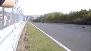 SLR  mclaren at the nurburgring 200 mph+