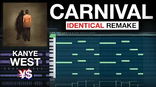 How "CARNIVAL" by Kanye West was made (100% accurate)