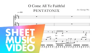 Pentatonix - O Come, All Ye Faithful - Sheet Music