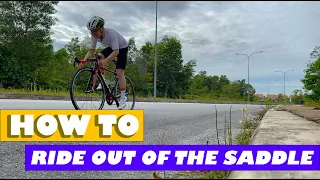 HOW TO RIDE OUT OF THE SADDLE | 3 Things to Look Out For | Essential Bike Skills | Cycling Malaysia