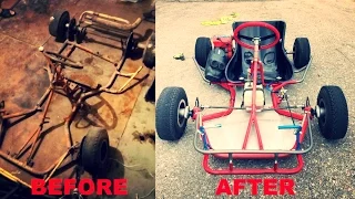 Karting restoration project АКУ-83. Реставрация картинга АКУ-83