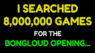 In a Database of 8 Million Games, the Bongcloud Opening Showed Up This Many Times...Thanks Magnus 😂