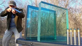 Double Barrel Elephant Rifle vs Bulletproof Glass !!!