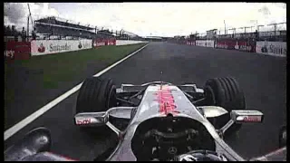 Alonso Onboard FP3 F1 2007 Britain