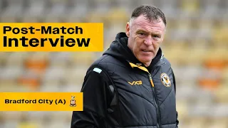 Graham Coughlan | Manager Post-Bradford City