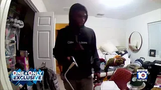 Miami armed home invasion caught on camera