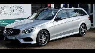 2016 Mercedes E350 AMG LINE NIGHT EDITION PREMIUM ESTATE. PAN ROOF BIG SPEC