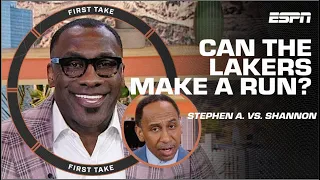 Shannon Sharpe’s UNBIASED Lakers take?! Stephen A. RESPONDS 🍿 | First Take